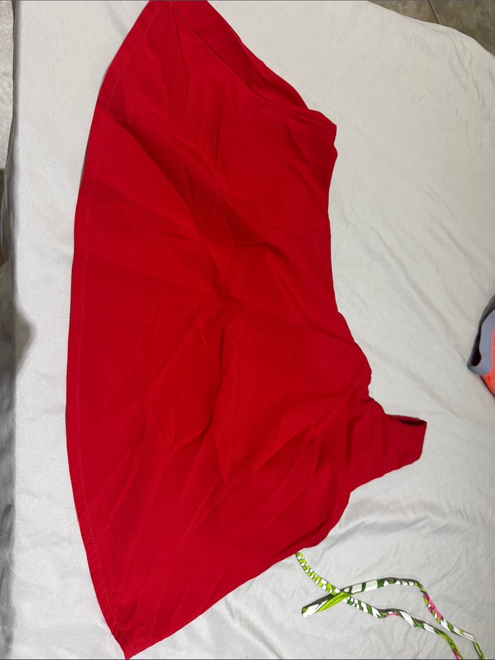 Classic Red Circle Skirt - Flared Skater Design